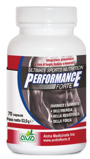 Performance forte 70 capsules bottle 53.9 g