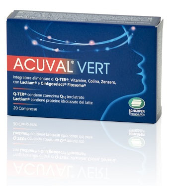 Acuval vert 20 comprimidos