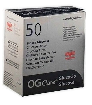 Strisce misurazione glicemia ogcare 50 pezzi