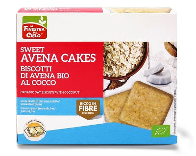 Fsc tortas de avena dulces galletas de avena con coco bio sin levadura de cerveza sin leche con aceite de girasol sin aceite de palma 250 g