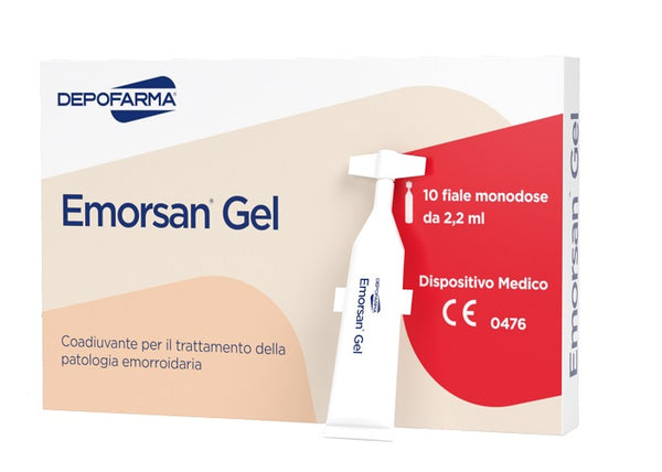 Emorsan gel 10 fiale monodose da 2,2 ml