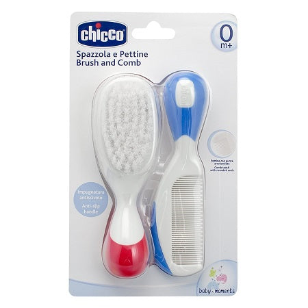 Chicco brush + nylon comb