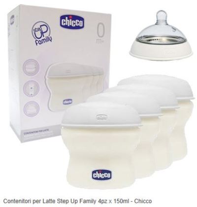 Chicco milk container step up new