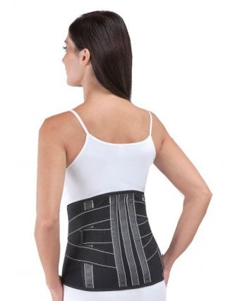 In-cross corsetto elastico nero extraextralarge