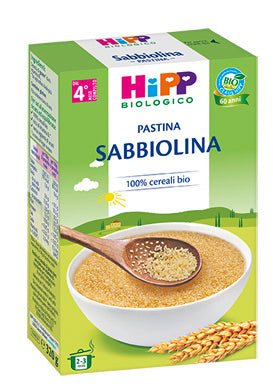 Hipp pasta sabbiolina ecológica 320 g