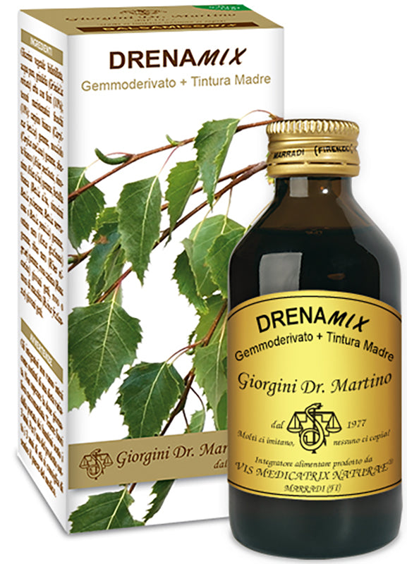 Drenamix gemmoderivato + tintura madre sin alcohol 100 ml