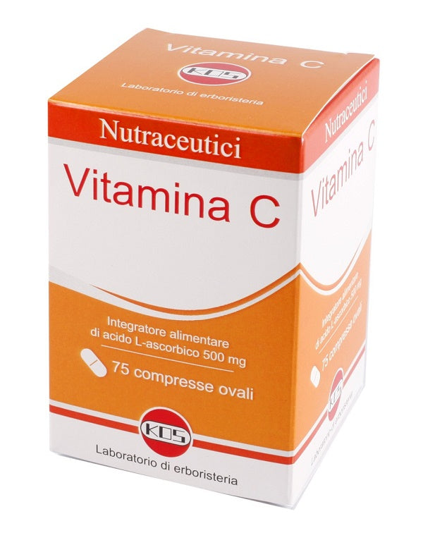 Vitamin C 75 oval tablets