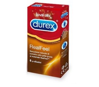 Durex preservativo Realfeel 6 piezas