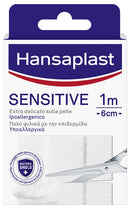 Hansaplast striscia sensitive pretagliata 1x6cm 10 pezzi