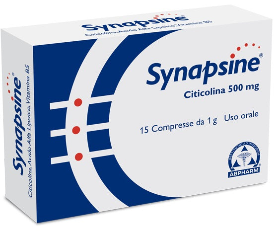 Synapsine blister 15 compresse astuccio 15 g