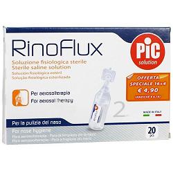 Rinoflux solución fisiológica 20 viales 2 ml