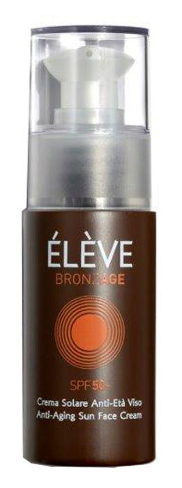 Eleve bronzage crema solare anti eta' viso spf 50+ 50 ml