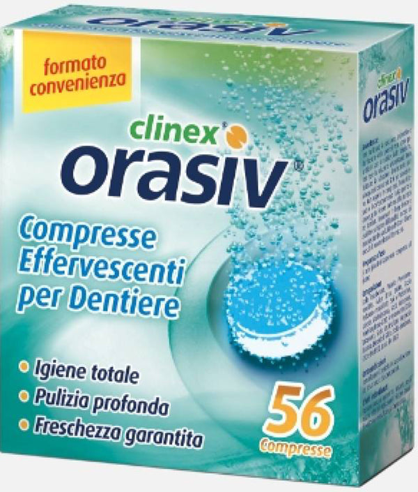 Orasiv clinex 56 effervescent tablets