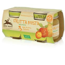 Organic baby food mixed fruit puree 2 x 80 g