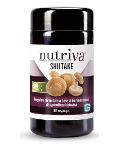 Nutriva shiitake 60 vegicapsulas