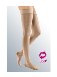 Mediven plus/2 short thigh hold-ups 199 beige 6