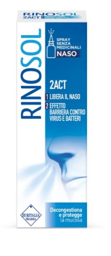 Spray nasale rinosol 2act 15 ml