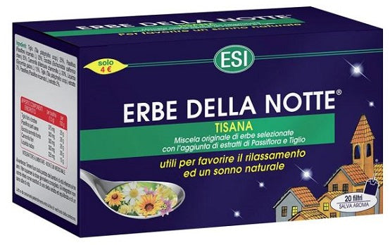 Esi infusión hierbas de noche 20 filtros estuche 40 g