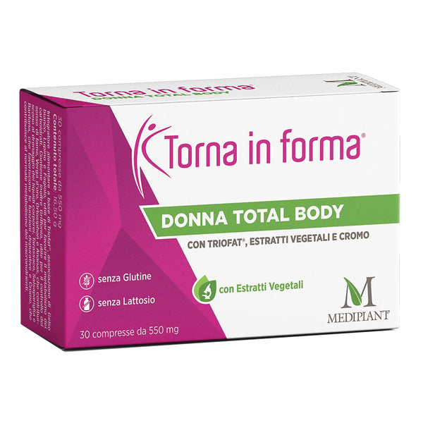 Torna in forma donna total body 30 compresse