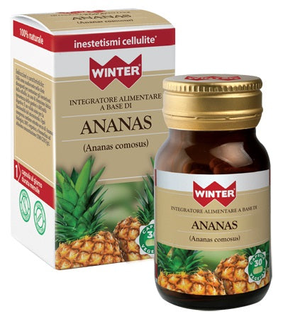 Winter organic pineapple 30 vegetable capsules