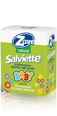 Z care natural baby salviette 10 pezzi