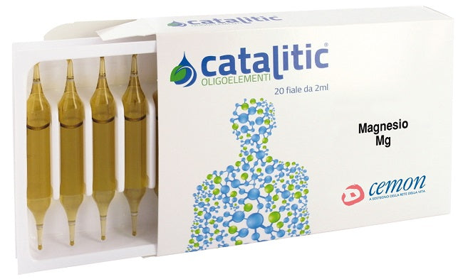 Oligoelementos catalíticos magnesio mg 20 ampollas