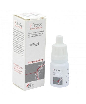 Gocce oculari icross 8 ml