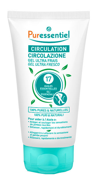 Puressentiel gel circulatorio ultra fresco 17 aceites esenciales 125 ml