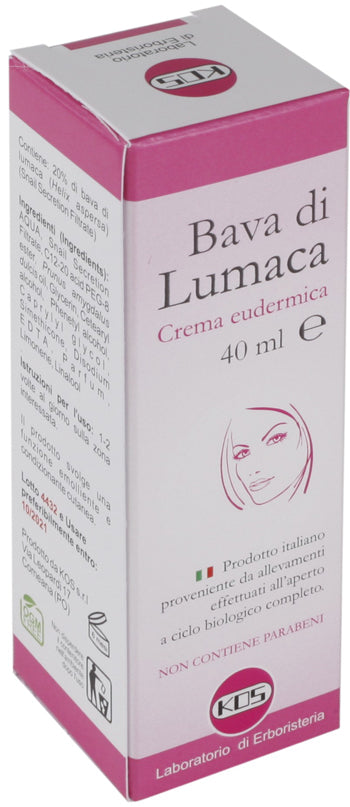 Bava di lumaca crema eudermica 40 ml