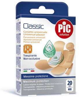 Cerotto pic classic mix antibatterico 20 pezzi