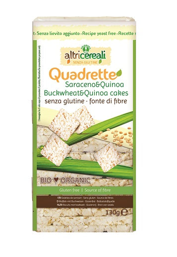 Altricereali cuadritos de trigo sarraceno y quinoa ecológicos 130 g