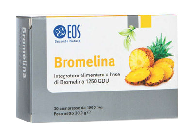 Eos bromelina 30 comprimidos