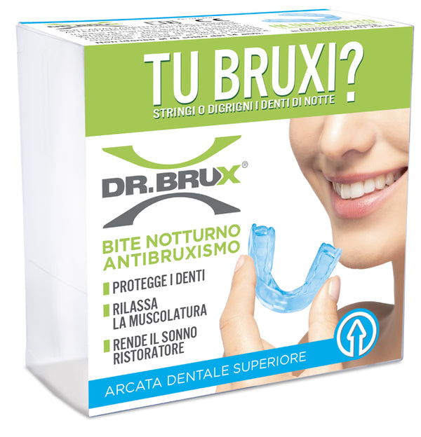 Dr brux bite notte sup azzurro