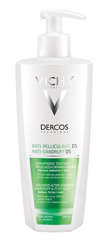 Dercos shampo antiforfora grassi 390 ml