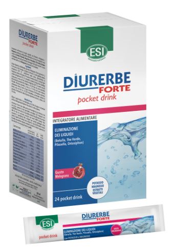 Esi diurerbe forte bebida de bolsillo granada 24 x 20 ml