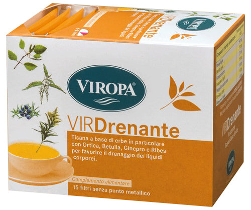 Viropa drenante tisana 15 bustine