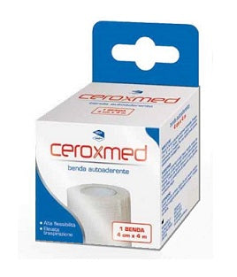 Self-adherent elastic bandage ceroxmed 4 x 400 cm 1 piece