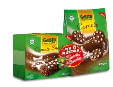 Giusto senza glutine comete snack 120 g