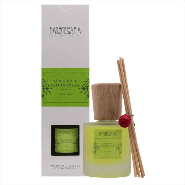 NASOTERAPIA - Diffusore bastoncini verbena lemongrass 100 ml