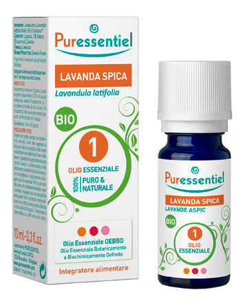 Puressentiel lavender spike essential oil organic 10 ml