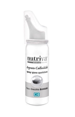 Nutriva argento colloidale naso/orecchie 30 ml