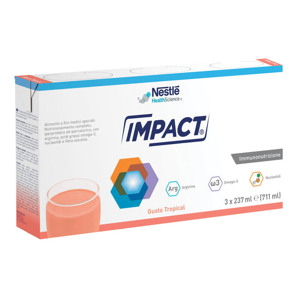 Impact oral tropical 3 x 237 ml