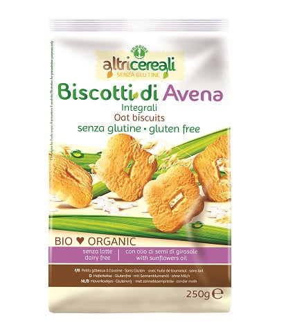 Altricereali biscotti all'avena integrali 250 g