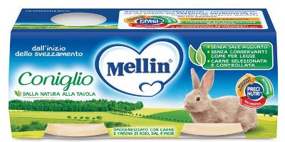 Mellin homogenized rabbit 2x120 g