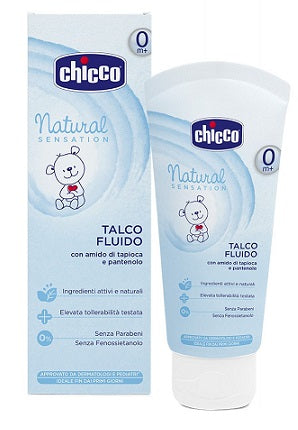 Chicco talco fluido natural sensation 100 ml