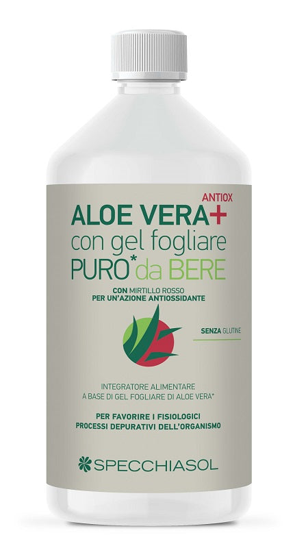 Succo aloevera+ aloe/mirtillo rosso 1 litro