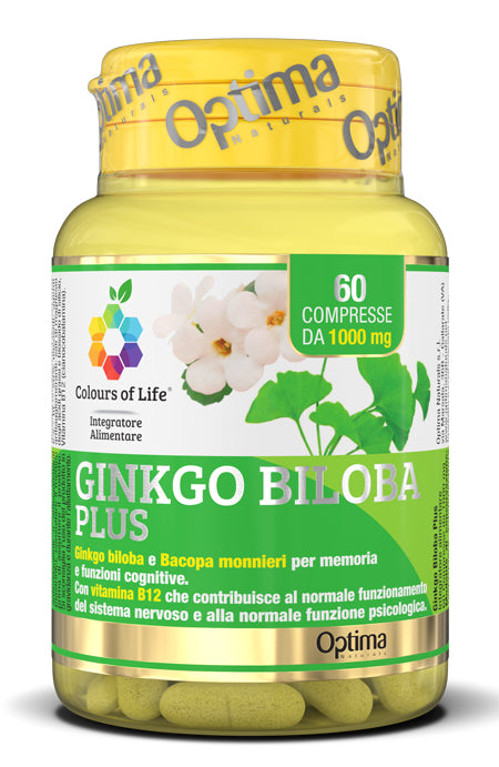 Colorus of life ginkgo biloba plus 60 tablets 1000 mg