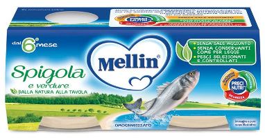 Mellin omog spigola 2 x 80 g