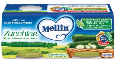 Mellin calabacines homogeneizados 2 x 80 g