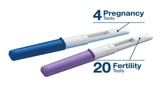 Monitor di fertilita' clearblue advanced in stick 20 pezzi + 4 test di gravidanza